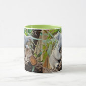 Niedlicher Schlafenkoala-Bär Tasse (Zentrum)