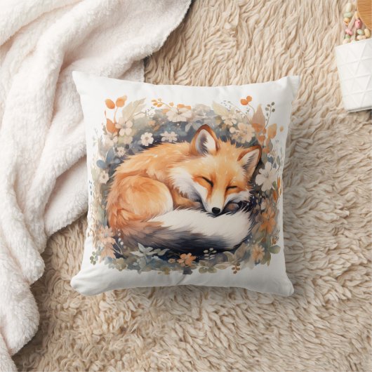 Niedlicher Schlaffuchs Kissen (Decke)