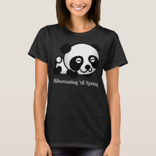 Niedlicher Schlafpanda-T - Shirt