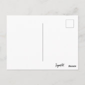 Niedlicher Schlafplatz Postkarte (Rückseite)