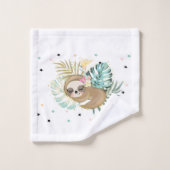 Niedlicher Schlafplatz, Sterne, Prinzessin Badhandtuch Set (Waschlappen)