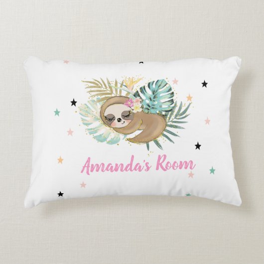 Niedlicher Schlafplatz, Sterne, Prinzessin Dekokissen (Vorderseite)