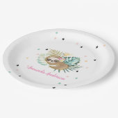 Niedlicher Schlafplatz, Sterne, Prinzessin Pappteller (Schrägansicht)