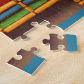 niedlicher schläfriger Welpe Puzzle (Seite)