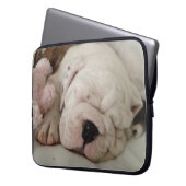 Niedlicher Schlafschläfer Laptopschutzhülle (Vorderseite Links)