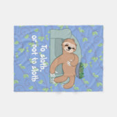 Niedlicher Schlafsessel, der ein zauberhafter trop Fleecedecke (Vorderseite (Horizontal))