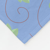 Niedlicher Schlafsessel, der ein zauberhafter trop Fleecedecke (Ecke)