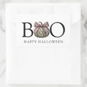 Niedlicher Schlangenkürbis Rechteckiger Aufkleber (Tasche)