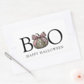 Niedlicher Schlangenkürbis Rechteckiger Aufkleber (Umschlag)