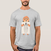 Niedlicher Schlauch mit Eyechart T-Shirt (Vorderseite)