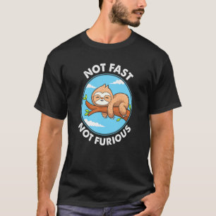 Niedlicher Schlauch nicht schnell, nicht wütend T-Shirt