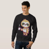 Niedlicher Schlitten 55 Sweatshirt (Vorne ganz)