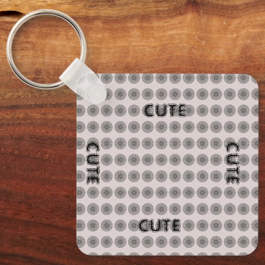 NIEDLICHER SCHLÜSSELANHÄNGER (Vorderseite)