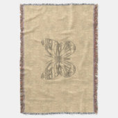 Niedlicher Schmetterling Decke (Vorderseite Vertikal)