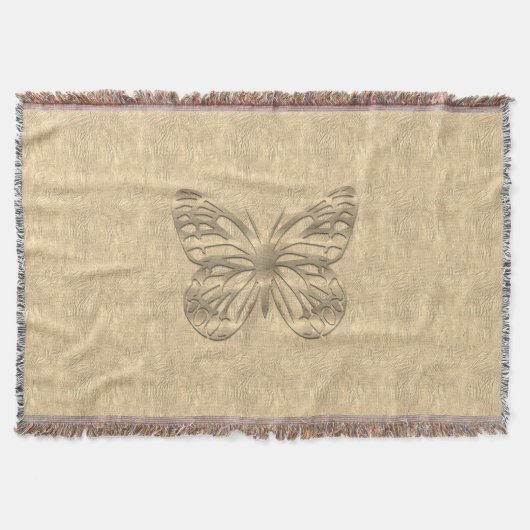 Niedlicher Schmetterling Decke (Vorderseite)