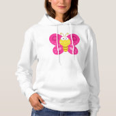 Niedlicher Schmetterling Hoodie (Vorderseite)