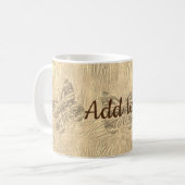 Niedlicher Schmetterling Kaffeetasse (Vorderseite Links)