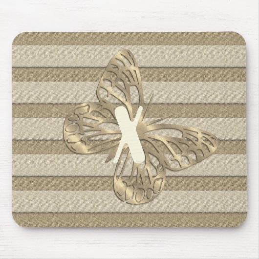 Niedlicher Schmetterling Mousepad (Vorne)
