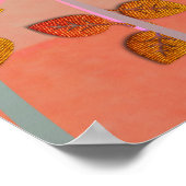 Niedlicher Schmetterling Poster (Ecke)