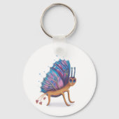 niedlicher Schmetterling Schlüsselanhänger (Vorderseite)