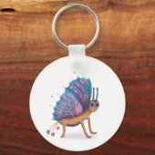 niedlicher Schmetterling Schlüsselanhänger (Vorderseite)