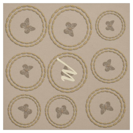 Niedlicher Schmetterling Stoff (Muster)