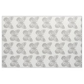 Niedlicher Schmetterling Stoff (Fat Quarter (45,7 x 55,9 cm))
