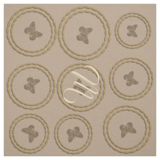 Niedlicher Schmetterling Stoff (Muster)