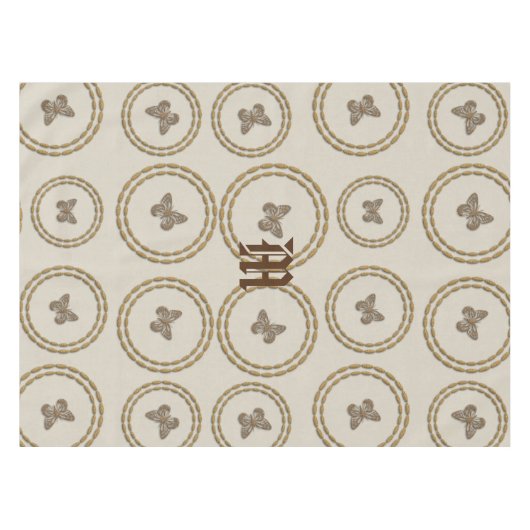 Niedlicher Schmetterling Tischdecke (Vorderseite (Horizontal))