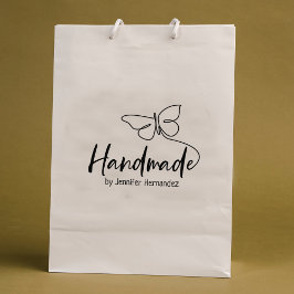 Niedlicher Schmetterling von Hand Gummistempel