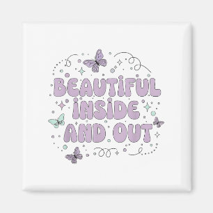 Niedlicher Schmetterlingslavender S Magnet