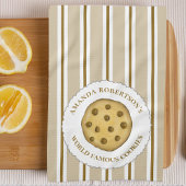 Niedlicher Schnabelschokolade Chip Cookie Geschirrtuch