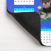 Niedlicher Schnauzer-Dog-Kalender individuell anpa Mousepad (Ecke)