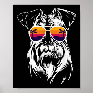 Niedlicher Schnauzer Poster