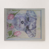 Niedlicher Schnauzer-Welpe Puzzle (Horizontal)