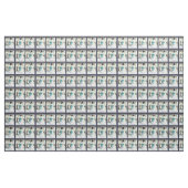 Niedlicher Schneemann im Winter Weihnachtsgeschmac Stoff (Yard (91,4 cm))