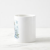 Niedlicher Schneemann Kaffeetasse (Mittel)