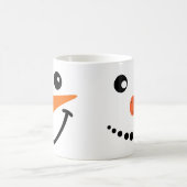 Niedlicher Schneemann Kaffeetasse (Mittel)