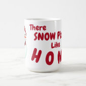 "Niedlicher Schneemann" Kaffeetasse (Mittel)