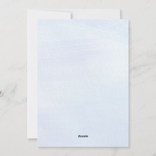 Niedlicher Schneemann und Schnee Weihnachten (Rückseite)