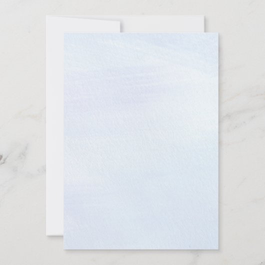 Niedlicher Schneemann und Schnee Weihnachten Party Einladung (Rückseite)