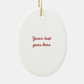 Niedlicher Schneemann Weihnachtsschmuck (Hinten)