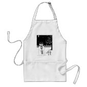 Niedlicher Schneemann zu Weihnachten Schürze (Vorne)