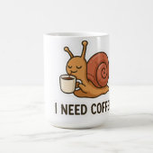 Niedlicher Schnellimbiss Kaffeetasse (Mittel)