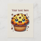 Niedlicher Schokoladensplitter Postkarte (Vorderseite)
