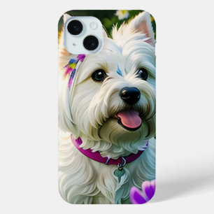Niedlicher schöner Westie Terrier Welpe Hund zwei Case-Mate iPhone Hülle