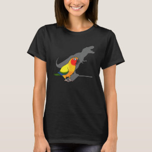 Niedlicher Schrei-Papagei, Birb-Memen, lustige T-R T-Shirt