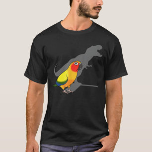 Niedlicher Schrei-Papagei, Birb-Memen, lustige T-R T-Shirt