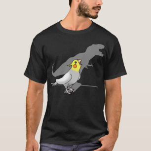 Niedlicher Schrei Parrot Birb Memes Funny T-Rex Co T-Shirt