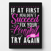 niedlicher Schreibtisch inspiriert Wortart Fotoplatte (Vorderseite)